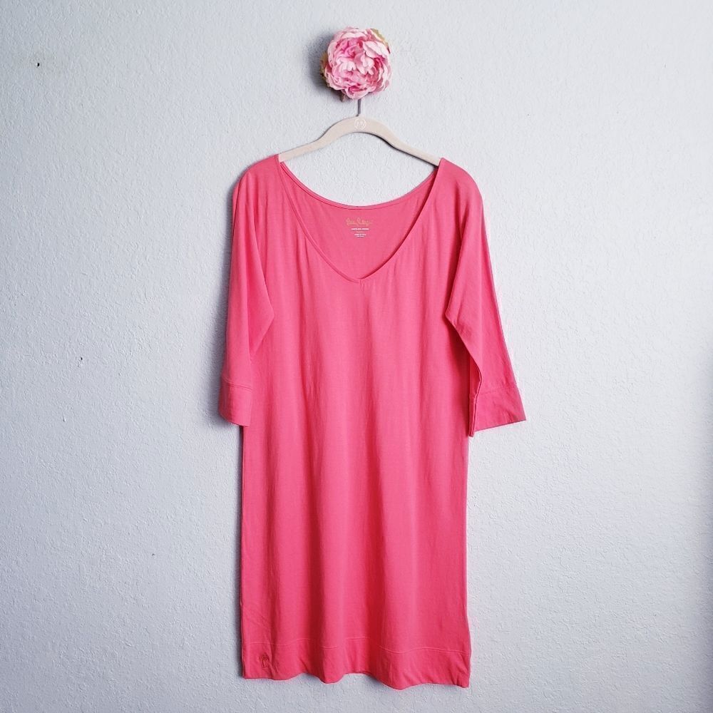 Lilly‎ Pulitzer Eliza Knit Watermelon Pink Dress